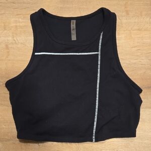 Sarah Wells Cropped Tank Top Sz S